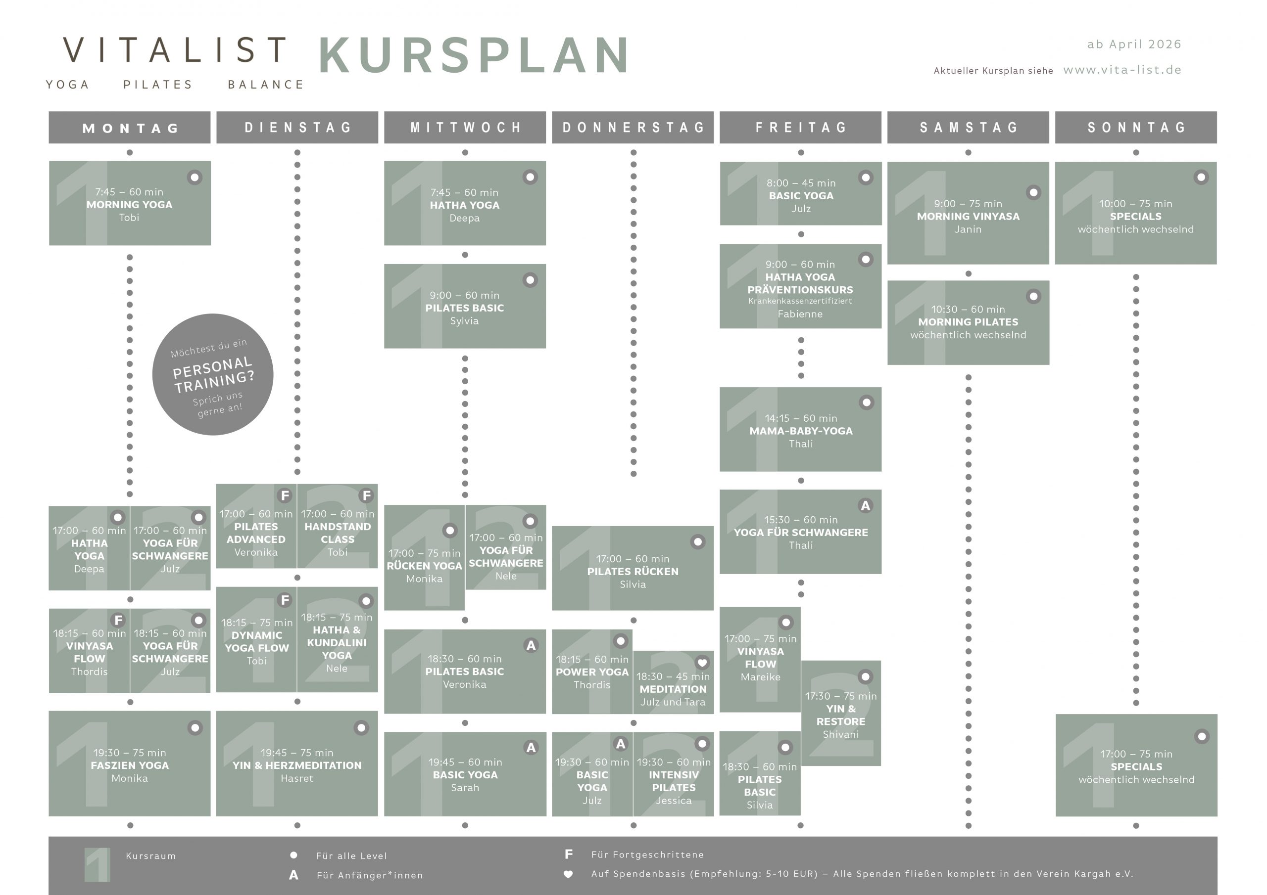 Kursplan gerade nicht Verfügbar